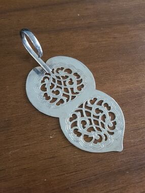 Vintage Cake or Petits Fours Finger Loop Server